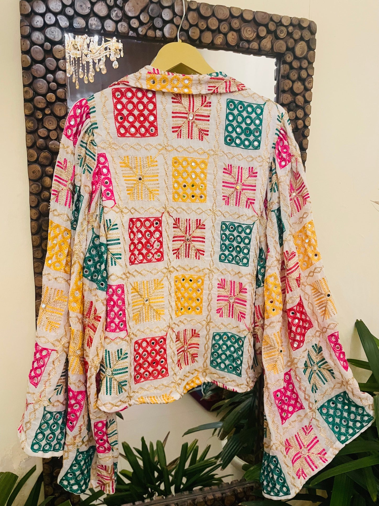 Phulkari flare chic- shirt