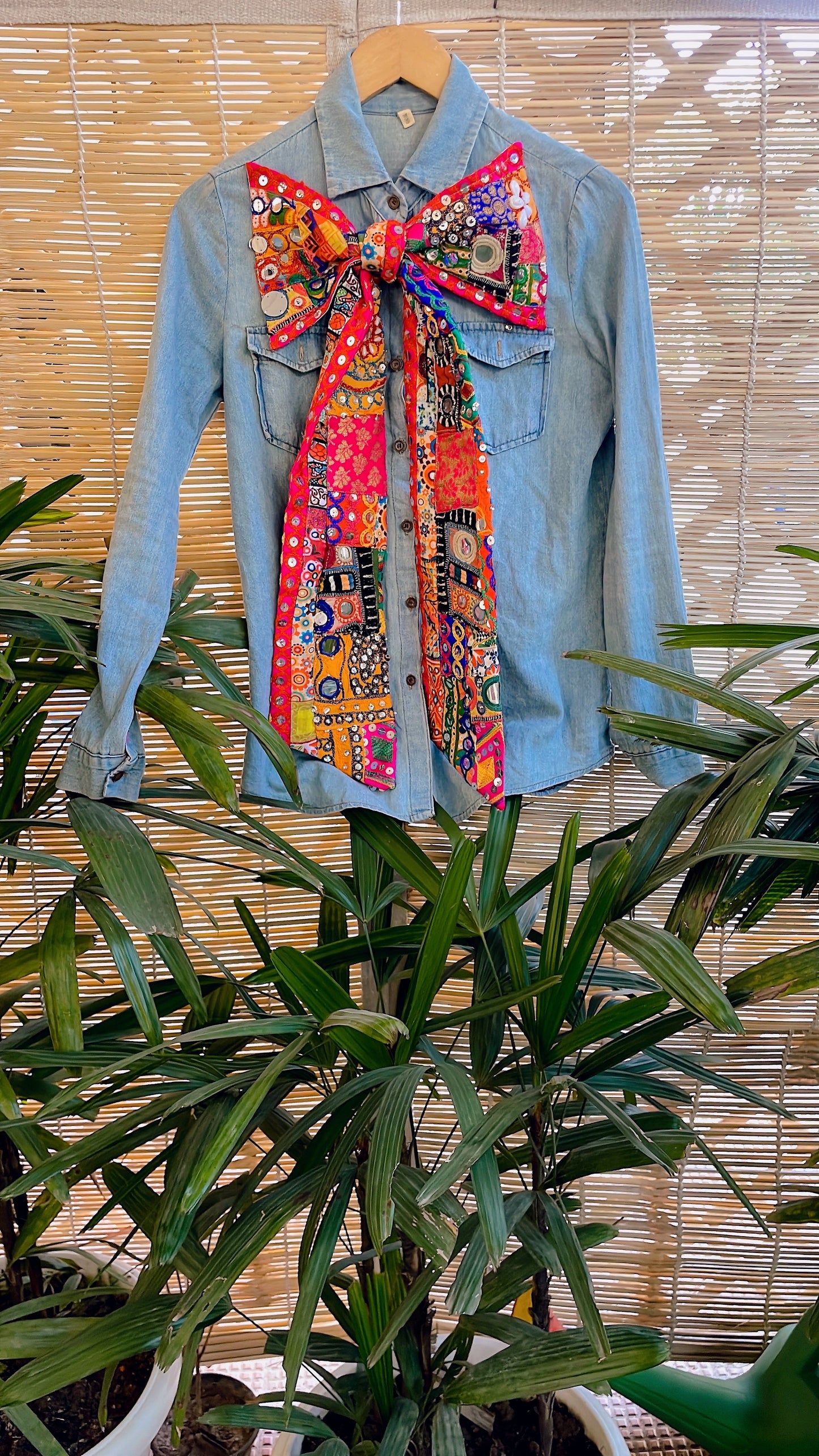 Banjara bow shirt