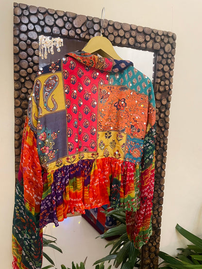 Desi Dazzle - bandhini top