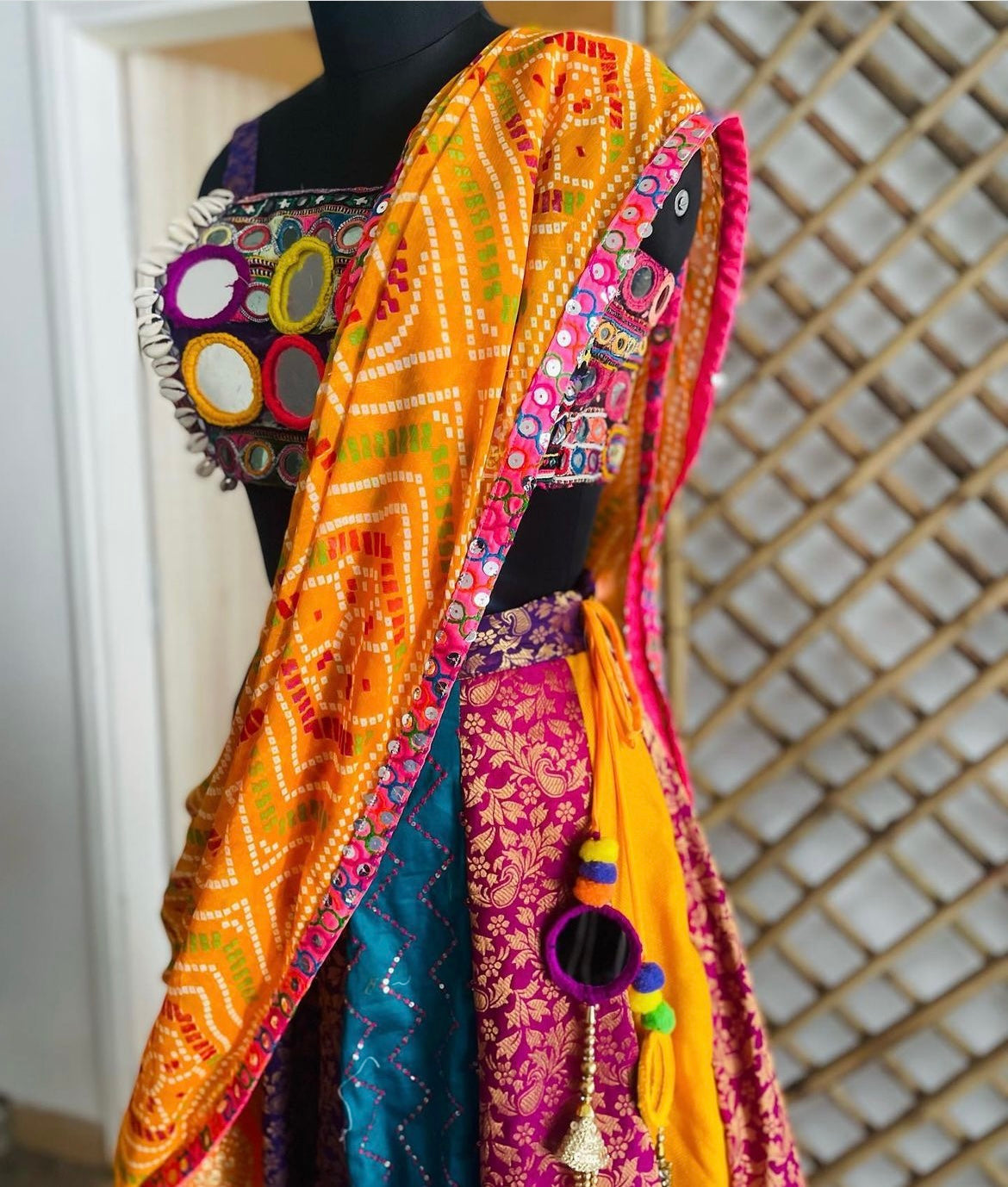 Banjara Multi Brocade Lehenga