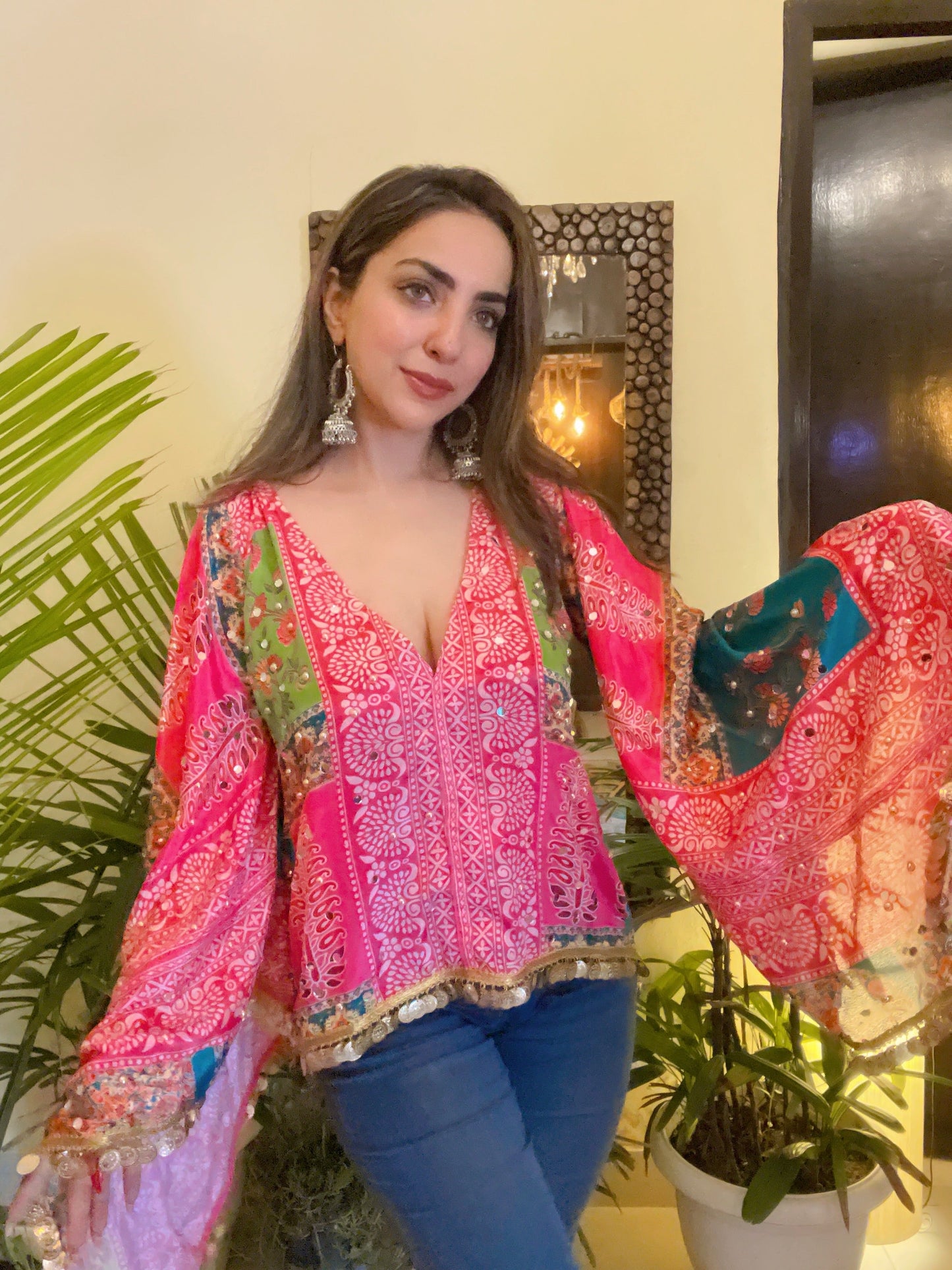 Gulabi Fusion Top