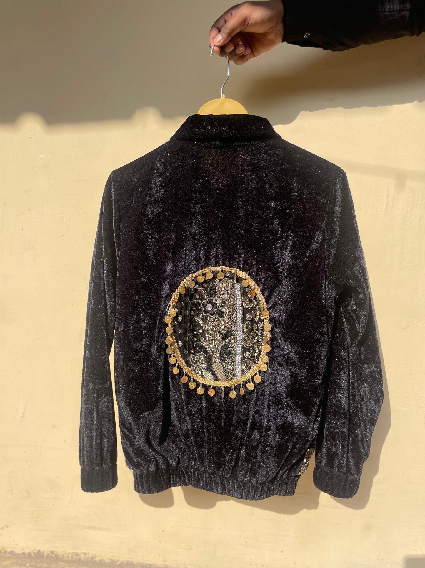 Velvet Embellished Jacket