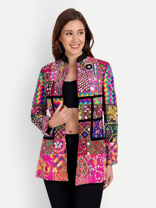 Banjara patchwork blazer