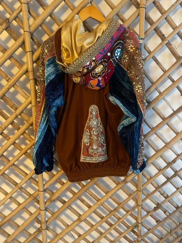 Banjara embellished hoodie